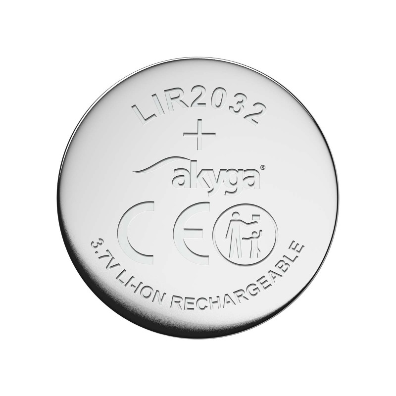 Літієва батарея UltraCoin Akyga LIR2032 3.7V 70mAh