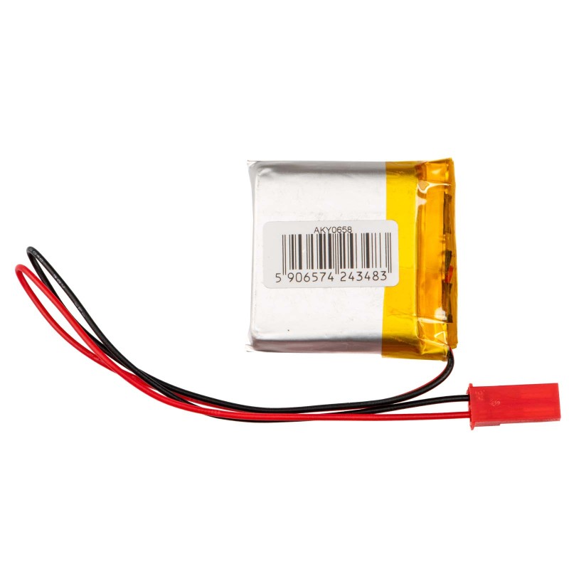 Li-Po акумулятор Akyga LP753636 3.7V 1000mAh PCM JST 2.54