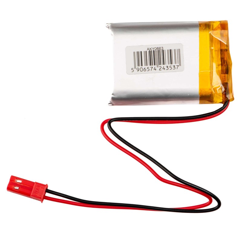 Li-Po акумулятор Akyga LP103040 3.7V 1200mAh PCM JST 2.54