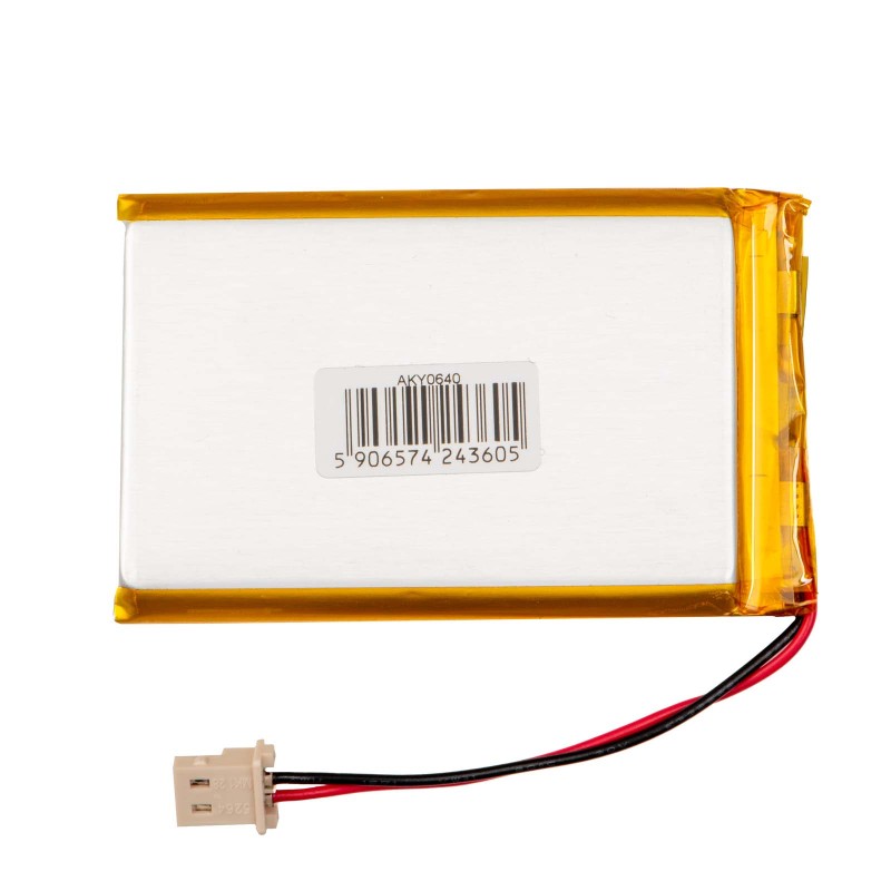 Li-Po акумулятор Akyga LP674261 3.7V 2000mAh PCM Molex 2.50