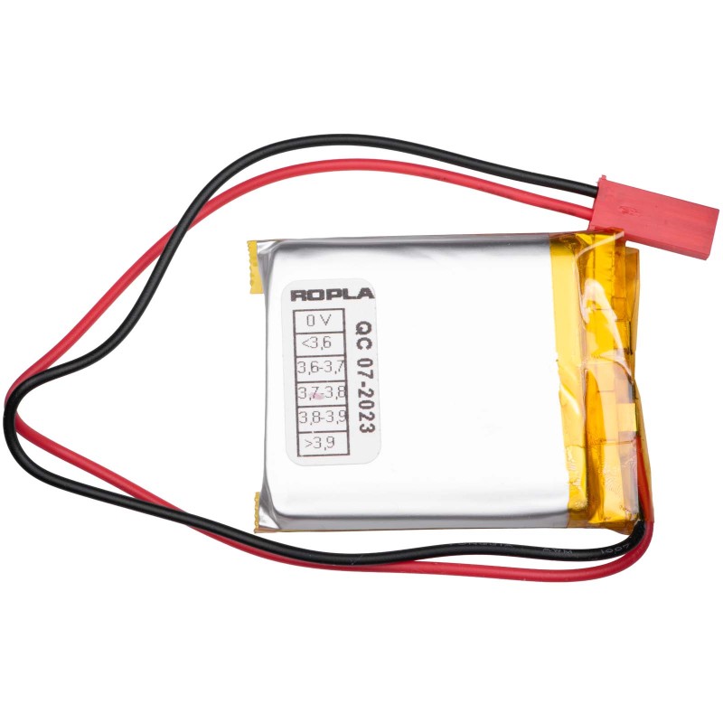 Літій-полімерний акумулятор Akyga LP783442 3.7V 1150mAh PCM JST 2.54