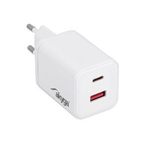 Akyga 45W AC Charger USB-C + USB-A PD 5-20V/3A GaN