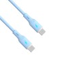 Kabel USB Akyga AK-USB-68 - przybliżenie na złącza