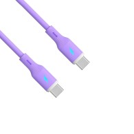 USB Cable Akyga AK-USB-70 USB-C – connectors close-up