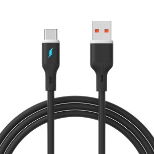 USB Cable Akyga AK-USB-62 USB-A / USB-C 2.0 1m 18W - black