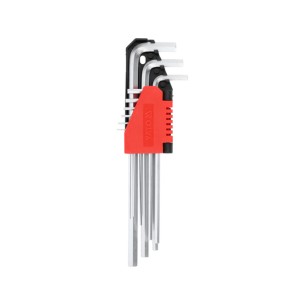 Set of long hex keys 1.5–10 mm - YT‑0501