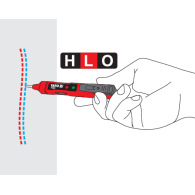 Przykładowy test napięcia przewodów podtynkowych - brak