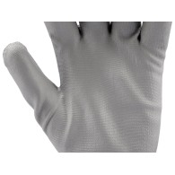 PU protective glove – close-up of palm surface