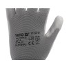 PU protective glove – back of the hand with printed markings