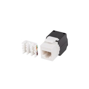Łącznik Keystone RJ45 Cat 5e beznarzędziowy Lanberg KSU5‑4000