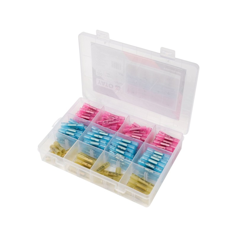 Термоусадочна трубка 0,5‑6 мм² 200 шт. - Yato YT‑81461