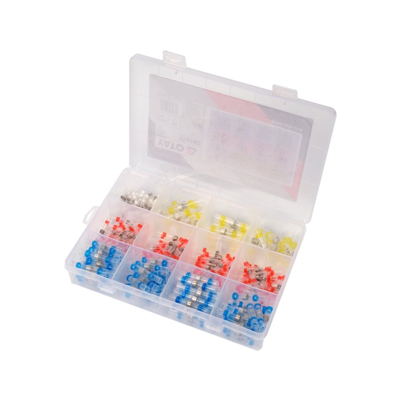 Термоусадочні трубки з оловом 0,25‑6 мм² 220 шт. - Yato YT‑81462