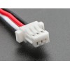 Adafruit 6404 – close-up 3‑pin JST SH 1.0 mm connector