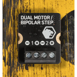 Dual Motor/Bipolar Stepper Module - DC/stepper motor driver for Yukon