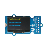 Grove OLED 0.96" SSD1315 – example of displayed content