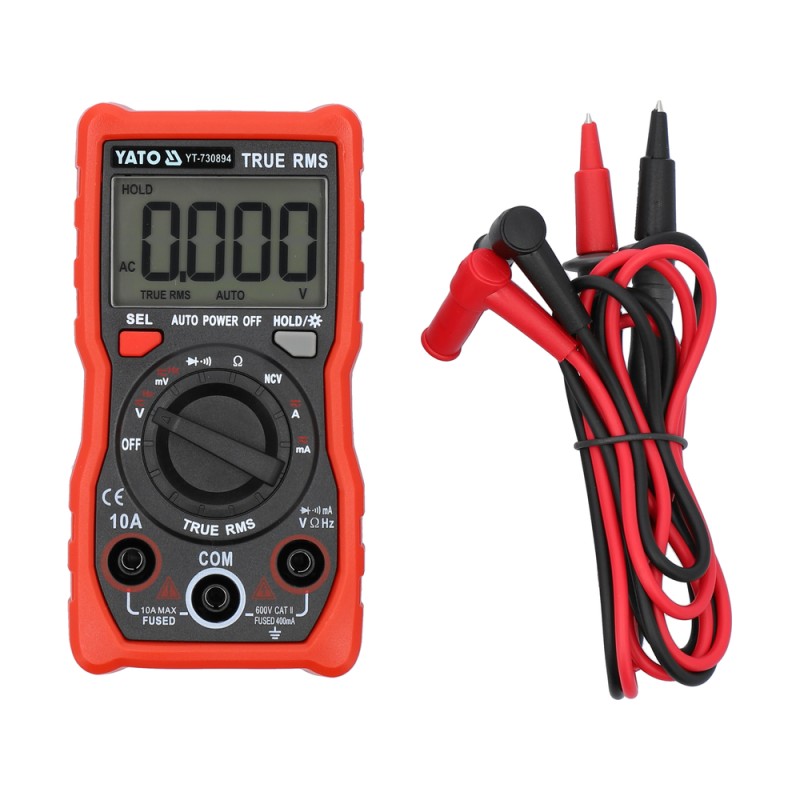 Цифровий мультиметр True RMS YT-730894