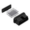 ZOBD Cap Plug ABS - ZOBD Cap Plug ABS - OBD connector in the form of a plug for zobd and zobd mini housings made of black ABS