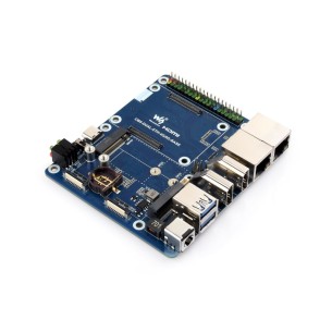 Dual Ethernet Base Board do Raspberry Pi CM5 z obsługą 4G/5G - Waveshare 32580