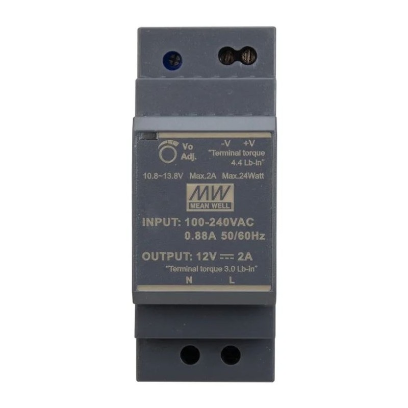 HDR-30-12 - імпульсний блок живлення для DIN-рейки 12V 30W