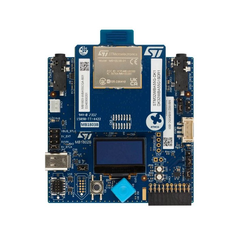 STM32WBA55G-DK1 - Комплект для виявлення з мікроконтролером STM32WBA55CG