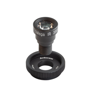 M12 35mm 8° 1/1.7" Lens + Adapter for Raspberry Pi HQ - ArduCam LN059
