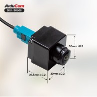 ArduCam B0608 - wymiary kamery