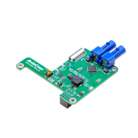 GMSL2 receiver board (Rx) – angled view