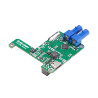 GMSL2 receiver board (Rx) – angled view
