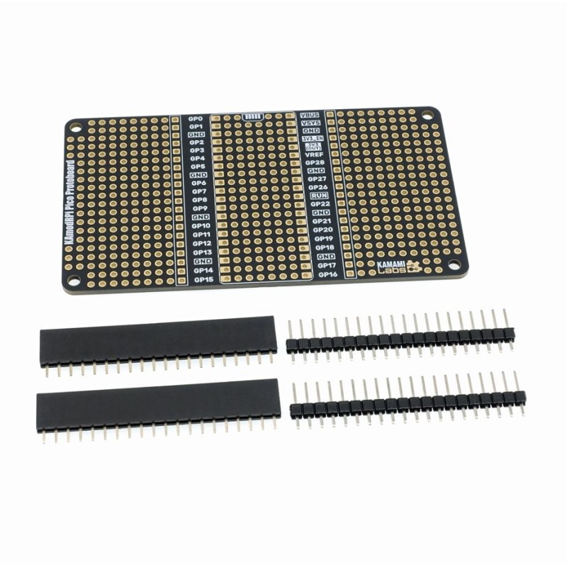 KAmod RPI Pico Protoboard - prototyping board for Raspberry Pi Pico ...