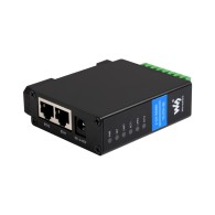 Dual-channel industrial RS485-to-Ethernet converter (B) - Waveshare 24962