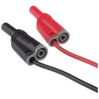 Banana connectors – rear view