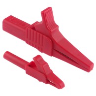 Test alligator clips – red
