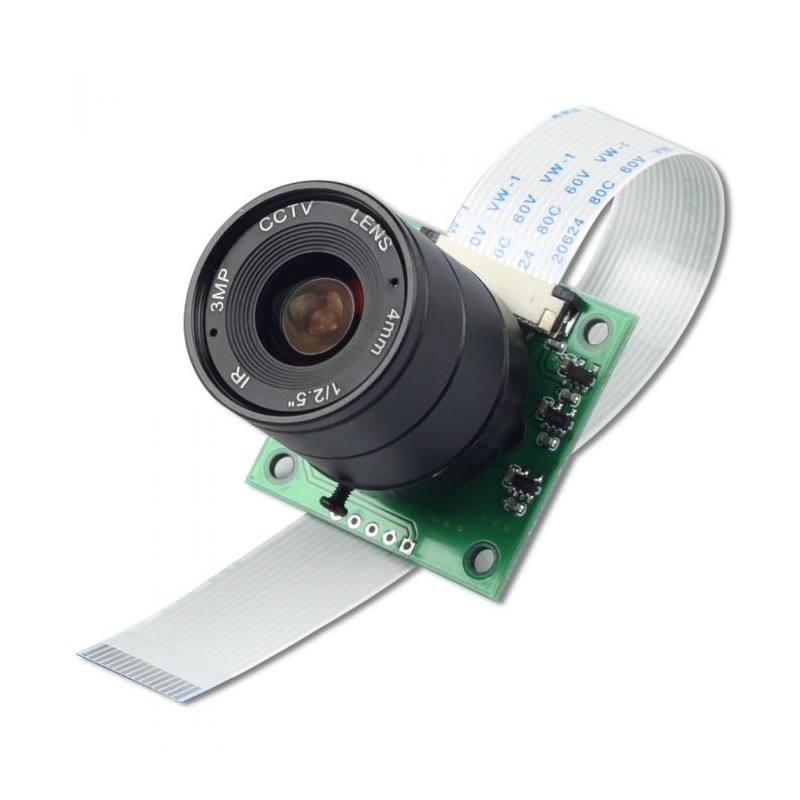 Kamera ArduCam OV5647 5Mpx z obiektywem LS-2716 CS mount dla Raspberry Pi