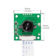 ArduCAM Ultra Wide Angle Fisheye 5MP OV5647 - 5MP OV5647 camera module for Raspberry Pi