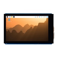 Display powered on – top view