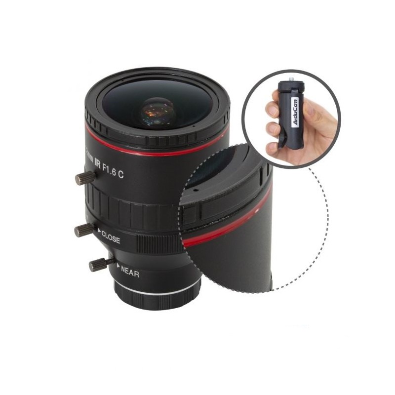 Arducam High Quality Complete USB Camera Bundle - набір із HQ USB-камерою, об’єктивом і штативом