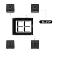 ArduCAM Pico4ML-Pro TinyML RP2040 Dev Kit - 4-channel camera adapter with RP2040 microcontroller