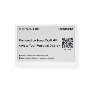 reTerminal E1001 Monochrome ePaper - 7.5" monochrome ePaper display with ESP32-S3 module