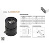 CS2325ZM01 - 25mm CS-Mount lens for Raspberry Pi HQ camera