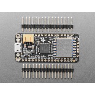 Top view with pin headers installed