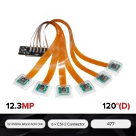 Arducam 12MP Multi-Camera Kit for NVIDIA Jetson AGX Orin, Arducam B0473
