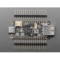 Top view with pin headers