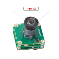 Kąt optyczny kamery - 140 stopni