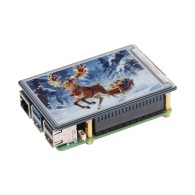 Angled view with HAT+