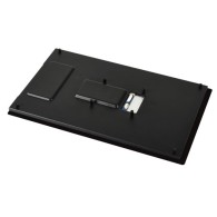 Angled view – rear side of the display