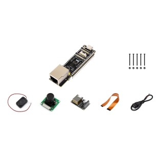 ESP32-P4-ETH Development Board Kit with 100 Mbps Ethernet, PoE and AI Speech + Camera - Waveshare 32089