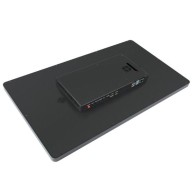 Angled view - rear of the monitor