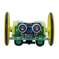 Widok od frontu - złożony robot