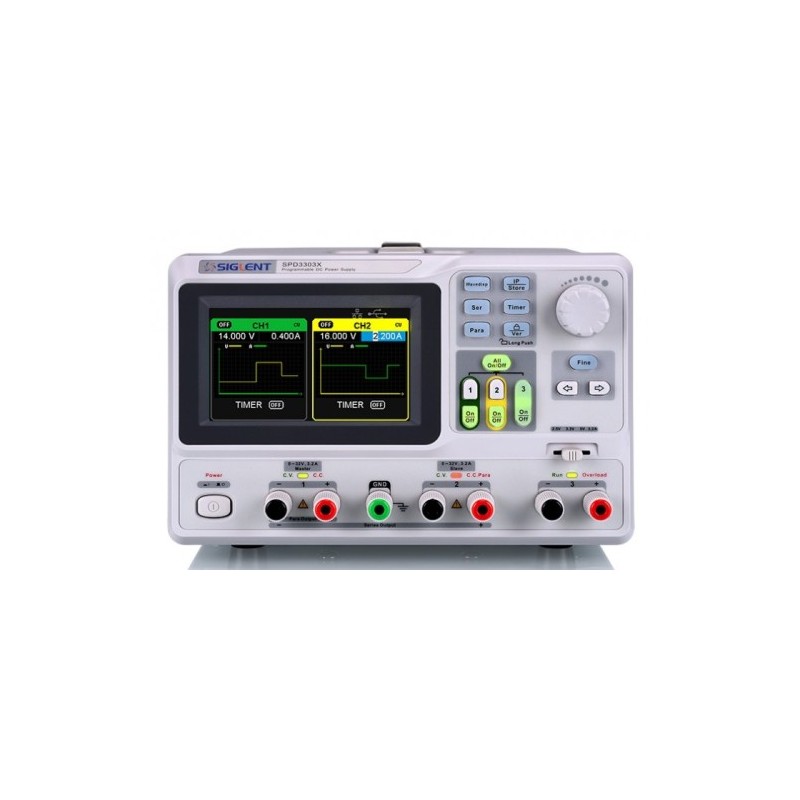 Siglent SPD3303X-E - 3-канальний програмований лабораторний блок живлення 32V 3.2A