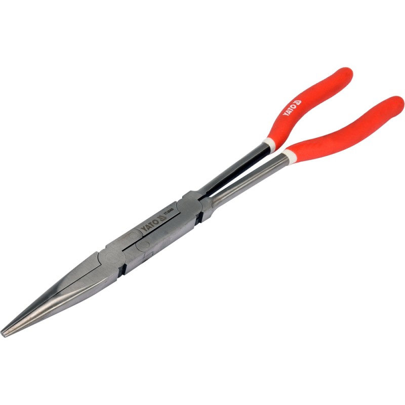 Плоскогубці з прямими довгими губками, 2 з'єднання, 340 мм - Yato YT-20400